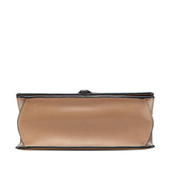ロエベ バルセロナ 斜め掛け ショルダーバッグ ブラウン レザー レディース LOEWE 【中古】