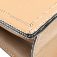 ロエベ バルセロナ 斜め掛け ショルダーバッグ ブラウン レザー レディース LOEWE 【中古】