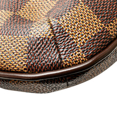 ルイ ヴィトン ダミエ ミュゼット タンゴ ロング 斜め掛け ショルダーバッグ N51301 ブラウン PVC レザー レディース LOUIS VUITTON 【中古】