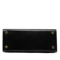 サルヴァトーレフェラガモ ヴァラリボン ハンドバッグ ショルダーバッグ 2WAY BA214178 ブラック レザー レディース Salvatore Ferragamo 【中古】