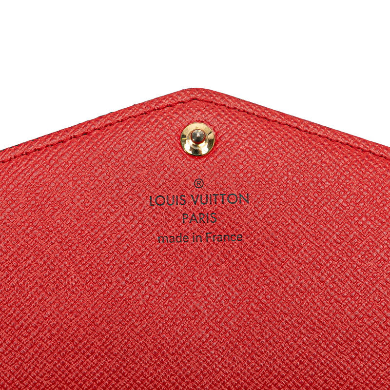 ルイ ヴィトン モノグラム ポルトフォイユ サラ 長財布 M62236 ブラウン PVC レザー レディース LOUIS VUITTON 【中古】