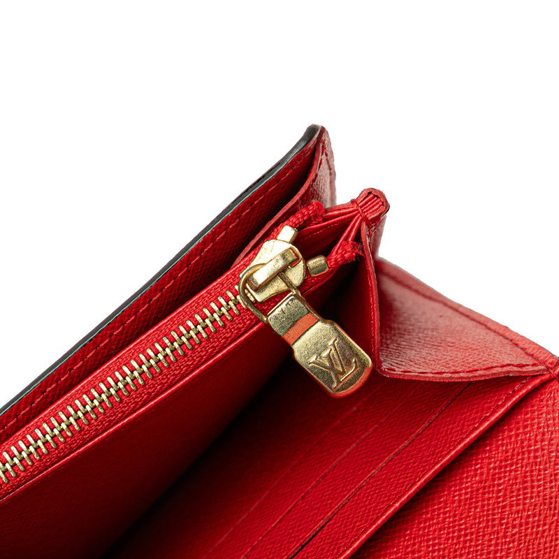 ルイ ヴィトン モノグラム ポルトフォイユ サラ 長財布 M62236 ブラウン PVC レザー レディース LOUIS VUITTON 【中古】