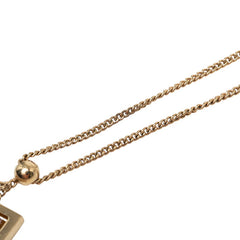 シャネル NO.5 ココマーク ペンダント ネックレス 02P ゴールド メッキ ラインストーン レディース CHANEL 【中古】
