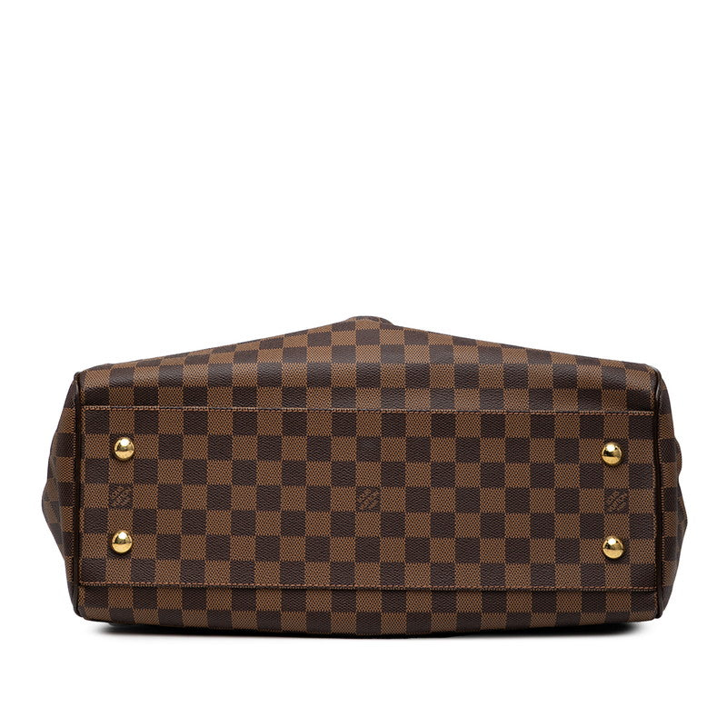 ルイ ヴィトン ダミエ トレヴィGM ハンドバッグ ショルダーバッグ 2WAY N51998 ブラウン PVC レザー レディース LOUIS VUITTON 【中古】