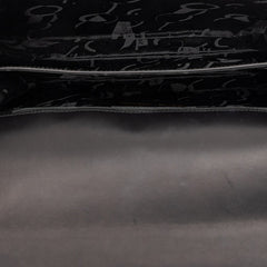 サルヴァトーレフェラガモ ロゴ 肩掛け ショルダーバッグ ブラック レザー レディース Salvatore Ferragamo 【中古】