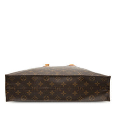 ルイ ヴィトン モノグラム サックプラ ハンドバッグ トートバッグ M51140 ブラウン PVC レザー レディース LOUIS VUITTON 【中古】