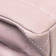 シャネル マトラッセ ダイアナ ワンショルダーバッグ ハンドバッグ パープル ラベンダー ラムスキン レディース CHANEL 【中古】