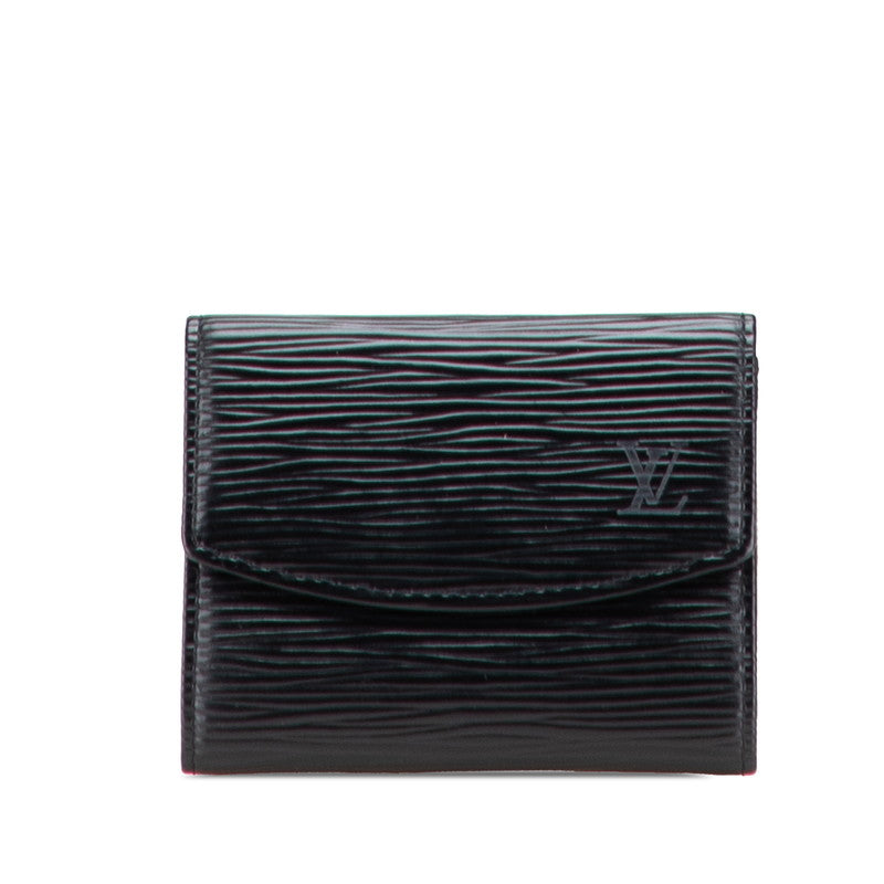 ルイ ヴィトン エピ ポルト モネ サーンプル コインケース M63412 ノワール ブラック レザー メンズ LOUIS VUITTON 【中古】