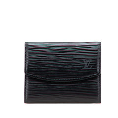 ルイ ヴィトン エピ ポルト モネ サーンプル コインケース M63412 ノワール ブラック レザー メンズ LOUIS VUITTON 【中古】