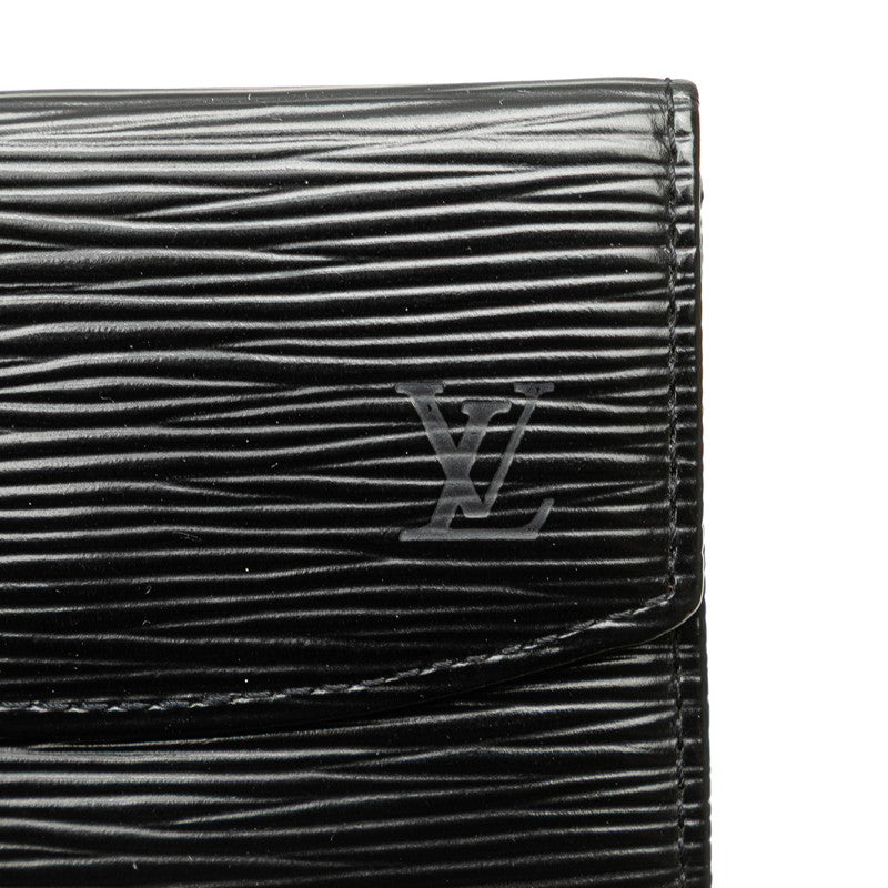 ルイ ヴィトン エピ ポルト モネ サーンプル コインケース M63412 ノワール ブラック レザー メンズ LOUIS VUITTON 【中古】