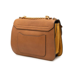 クロエ ミリー ハンドバッグ チェーン ショルダーバッグ 2WAY ブラウン レザー レディース Chloe 中古
