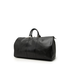 ルイ ヴィトン エピ キーポル55 ボストンバッグ トラベルバッグ M42952 ノワール ブラック レザー レディース LOUIS VUITTON 【中古】