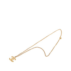 シャネル ココマーク ネックレス ゴールド メッキ レディース CHANEL 【中古】