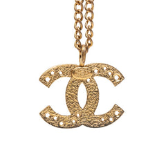 シャネル ココマーク ネックレス ゴールド メッキ レディース CHANEL 【中古】