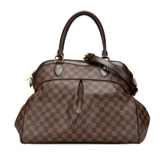 ルイ ヴィトン ダミエ トレヴィGM ハンドバッグ ワンショルダーバッグ 2WAY N51998 ブラウン PVC レザー レディース LOUIS VUITTON 【中古】