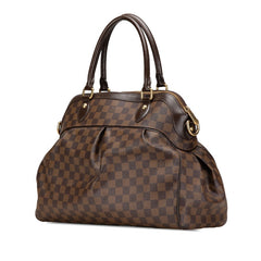 ルイ ヴィトン ダミエ トレヴィGM ハンドバッグ ワンショルダーバッグ 2WAY N51998 ブラウン PVC レザー レディース LOUIS VUITTON 【中古】