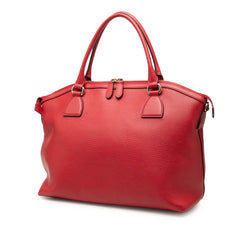 グッチ インターロッキングG トートバッグ ショルダーバッグ 2WAY 449660 ブラック レザー レディース GUCCI 【中古】