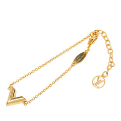 ルイ ヴィトン エセンシャルV ブレスレット M61084 ゴールド メッキ レディース LOUIS VUITTON 中古