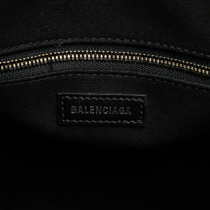 バレンシアガ エブリデイ トートバッグ ショルダーバッグ 2WAY 551810 ホワイト キャンバス レディース BALENCIAGA 【中古】
