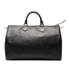 ルイ ヴィトン エピ スピーディ35 ハンドバッグ ボストンバッグ M42992 ノワール ブラック レザー レディース LOUIS VUITTON 【中古】