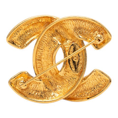 シャネル マトラッセ ココマーク ブローチ ゴールド メッキ レディース CHANEL 【中古】