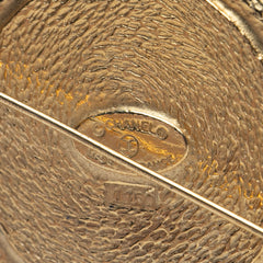 シャネル 31 RUE CAMBON PARIS ラウンド ブローチ ゴールド メッキ レディース CHANEL 【中古】