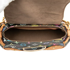 ルイ ヴィトン モノグラム マルチカラー マリリン チェーン ショルダーバッグ ハンドバッグ M40128 ブラック マルチカラー PVC レザー レディース LOUIS VUITTON 【中古】