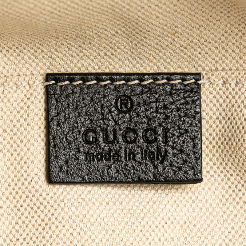 グッチ GGベルベット スモール リュック バックパック 574942 グリーン ブラック ベルベット レザー レディース GUCCI 【中古】