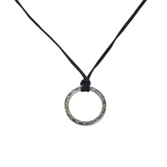 ブルガリ ロゴ ネックレス SV925 シルバー メンズ BVLGARI 【中古】