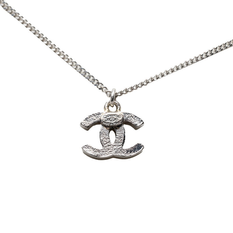 シャネル ココマーク ネックレス シルバー メタル レディース CHANEL 【中古】