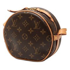 ルイ ヴィトン モノグラム ボワット シャポー スープルPM ショルダーバッグ M45578 ブラウン PVC レザー レディース LOUIS VUITTON 【中古】