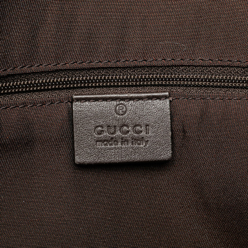 グッチ GGキャンバス ショルダーバッグ 388930 ベージュ ブラウン キャンバス レザー レディース GUCCI 【中古】