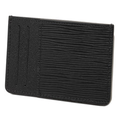ルイ ヴィトン エピ ネオ ポルトカルト カードケース パスケース M67210 ノワール ブラック レザー レディース LOUIS VUITTON 【中古】