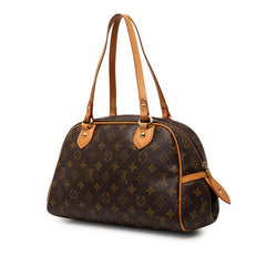 ルイ ヴィトン モノグラム モントルグイユPM ハンドバッグ M95565 ブラウン PVC レザー レディース LOUIS VUITTON 【中古】