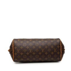 ルイ ヴィトン モノグラム モントルグイユPM ハンドバッグ M95565 ブラウン PVC レザー レディース LOUIS VUITTON 【中古】