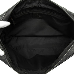 グッチ GGキャンバス ハンドバッグ 92729 ブラック キャンバス レザー レディース GUCCI 【中古】