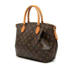 ルイ ヴィトン モノグラム テュレンPM ハンドバッグ ショルダーバッグ 2WAY M48813 ブラウン PVC レザー レディース LOUIS VUITTON 【中古】