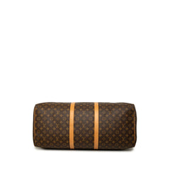 ルイ ヴィトン モノグラム キーポル60 ボストンバッグ トラベルバッグ M41422 ブラウン PVC レザー レディース LOUIS VUITTON 中古