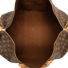 ルイ ヴィトン モノグラム キーポル60 ボストンバッグ トラベルバッグ M41422 ブラウン PVC レザー レディース LOUIS VUITTON 中古