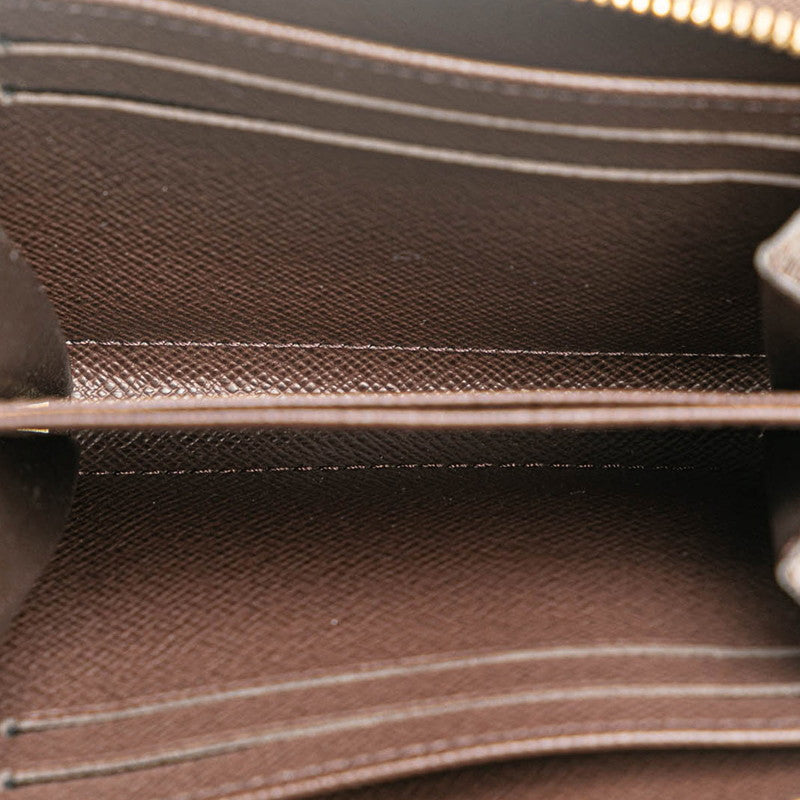 ルイ ヴィトン ダミエ ジッピー コイン パース コインケース 小銭入れ N63070 ブラウン PVC レディース LOUIS VUITTON 【中古】