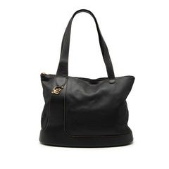ロエベ トートバッグ ショルダーバッグ ブラック レザー レディース LOEWE 【中古】