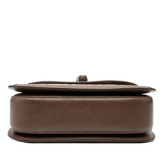 グッチ 100周年記念モデル MUSIC IS MINE バンブー ハンドバッグ ショルダーバッグ 2WAY 681173 ベージュ ブラウン キャンバス レザー レディース GUCCI 【中古】