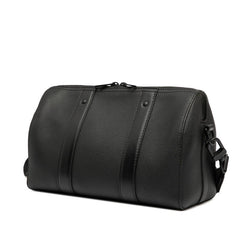 ルイ ヴィトン アエログラム シティー キーポル ショルダーバッグ M59255 ブラック レザー メンズ LOUIS VUITTON 【中古】