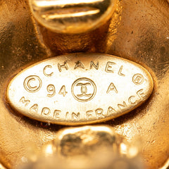 シャネル ヴィンテージ ココマーク イヤリング ゴールド メッキ レディース CHANEL 【中古】