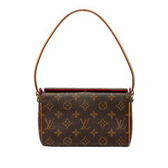 ルイ ヴィトン モノグラム レシタル ハンドバッグ M51900 ブラウン PVC レザー レディース LOUIS VUITTON 【中古】
