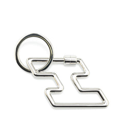 エルメス H トゥ スピード キーホルダー キーリング シルバー メタル レディース HERMES 【中古】