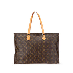 ルイ ヴィトン モノグラム オールインPM トートバッグ ショルダーバッグ M47028 ブラウン PVC レザー レディース LOUIS VUITTON 【中古】