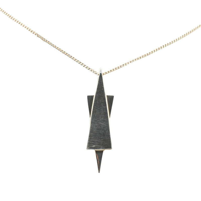 グッチ スターオブダビデ チェーン ペンダントネックレス SV925 シルバー レディース GUCCI 【中古】