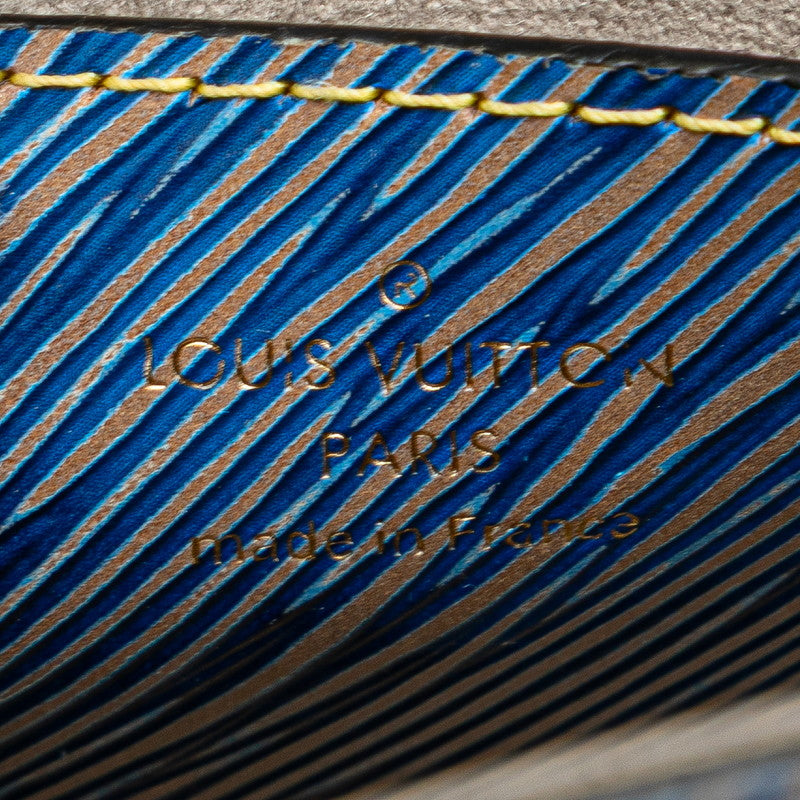 ルイ ヴィトン エピ デニム ツイストMM チェーン ショルダーバッグ M50271 ブルー レザー レディース LOUIS VUITTON 【中古】