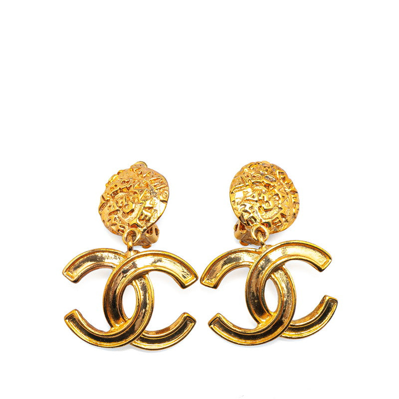シャネル ココマーク イヤリング ゴールド メッキ レディース CHANEL 【中古】